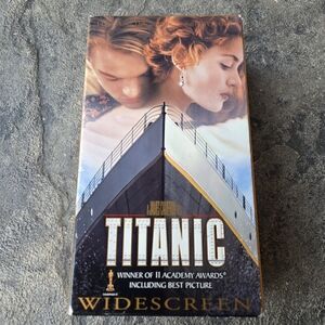 Titanic Widescreen VHS